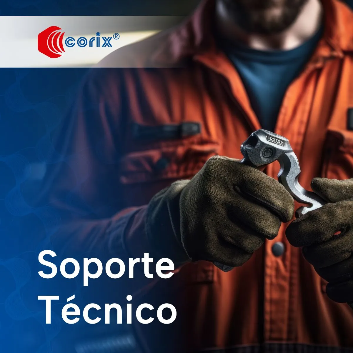 Imagen representando soporte técnico Corix, asegurando mantenimiento confiable para equipos especializados en radiología 
               veterinaria profesional y segura.